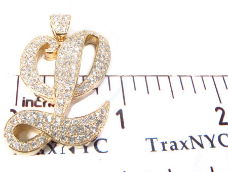 Custom Initial L Pendant 32826 - Image 7