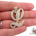 Custom Initial L Pendant 32826 - Image 9