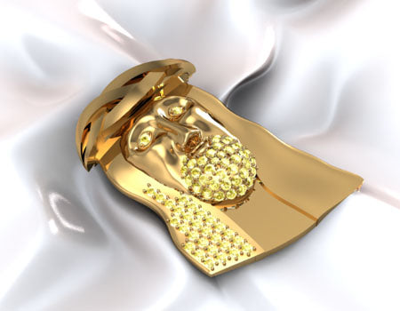 Custom Jesus Pendant 28819 - Image 8