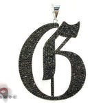 Custom Jewelry - Black Diamond Initial G Pendant 27170 - Image 1