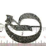 Custom Jewelry - Black Diamond Initial G Pendant 27170 - Image 6