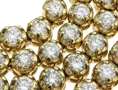 Custom Jewelry - Diamond Chain 26 Inches 6mm   61363 - Image 2