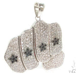 Custom Jewelry - Diamond Fist Pendant 36376 - Image 4
