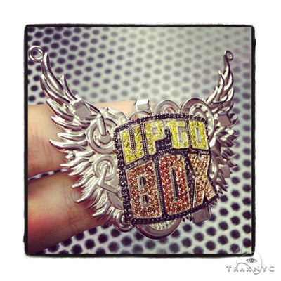 Custom Jewlery - Winged Emblem Pendant 36309 - Image 1