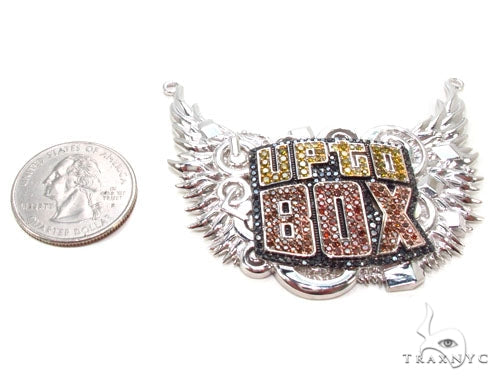 Custom Jewlery - Winged Emblem Pendant 36309 - Image 6