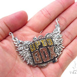 Custom Jewlery - Winged Emblem Pendant 36309 - Image 9