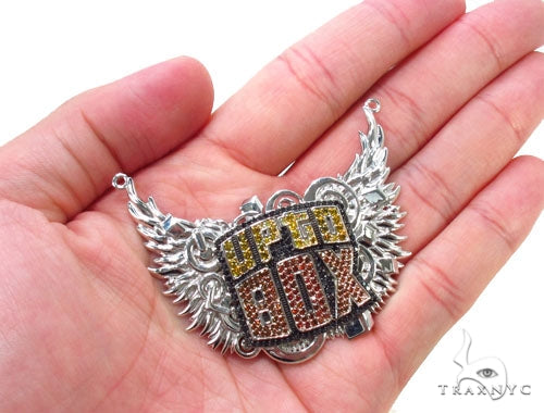 Custom Jewlery - Winged Emblem Pendant 36309 - Image 9