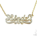Custom Jewlery Diamond Name Necklace 66111 - Image 1