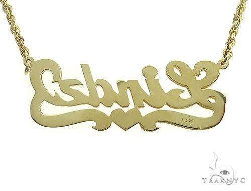 Custom Jewlery Diamond Name Necklace 66111 - Image 3