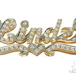 Custom Jewlery Diamond Name Necklace 66111 - Image 4