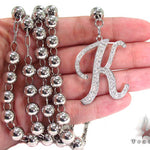 Custom K Initial Rosary Chain 32948 - Image 10