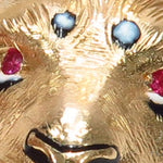 Custom Lion King Pendant with Ruby 42903 - Image 3