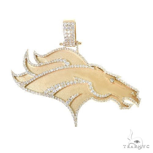 Custom Made 10K Gold Pendant 66840 - Image 1