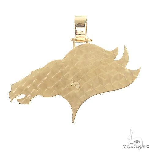 Custom Made 10K Gold Pendant 66840 - Image 3