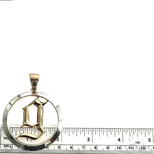 Custom Made 14K 'G' Pendant 66488 - Image 5