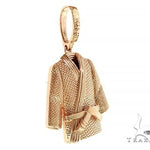 Custom Made 14K Gold Gi Pendant 66318 - Image 2