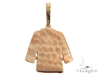 Custom Made 14K Gold Gi Pendant 66318 - Image 3