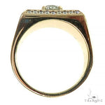 Custom Made 14K Gold Men Diamond Ring 66452 - Image 5