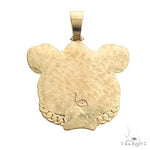 Custom Made 14K Gold Misunderstood Bear Diamond Pendant 66637 - Image 3