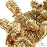 Custom Made 14K Gold Planet Of The Apes Pendant 66388 - Image 6