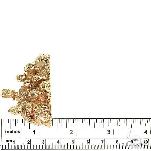 Custom Made 14K Gold Planet Of The Apes Pendant 66388 - Image 8