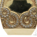 Custom Made 14K Yellow Gold Prong Diamond Royal Crown Ring 63886 - Image 10