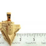 Custom Made 18K Gold Citadelle From Haiti Pendant 66309 - Image 6