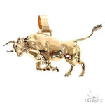 Custom Made 3D Bull Pendant 67393 - Image 1