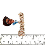 Custom Made 3D DonAnecio Diamond Name Pendant 67804 - Image 6