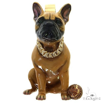 Custom Made 3D French Bulldog Pendant 67600 - Image 1