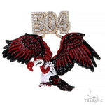 Custom Made 504 Diamond Vulture Pendant 68025 - Image 1