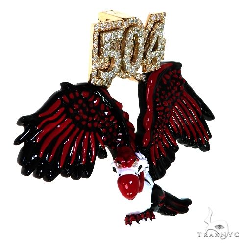 Custom Made 504 Diamond Vulture Pendant 68025 - Image 2