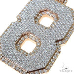 Custom Made '8' Diamond Pendant 67616 - Image 3