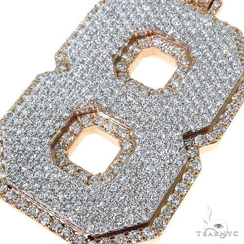 Custom Made '8' Diamond Pendant 67616 - Image 3