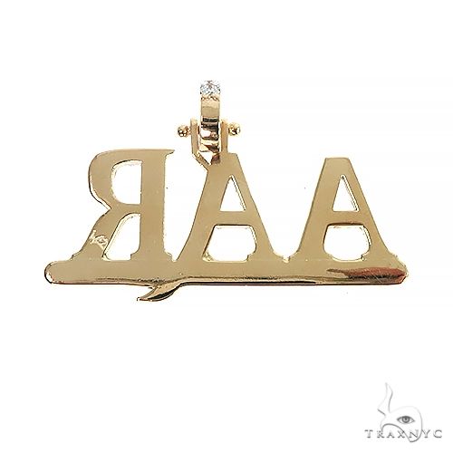 Custom Made 'AAR' Diamond Pendant 66703 - Image 3