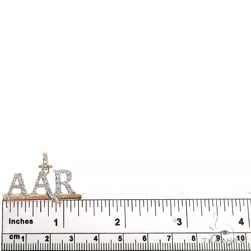 Custom Made 'AAR' Diamond Pendant 66703 - Image 5