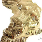 Custom Made African Lion Face Pendant 66302 - Image 3
