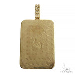 Custom Made Allah Diamond Miami Cuban Frame Pendant 66709 - Image 3