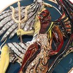 Custom Made Angel and Demon Diamond Pendant 64564 - Image 4