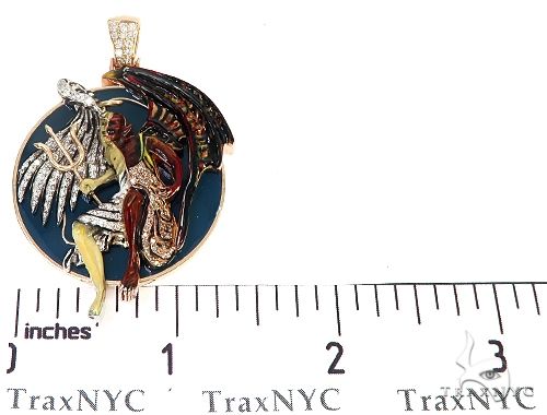 Custom Made Angel and Demon Diamond Pendant 64564 - Image 9