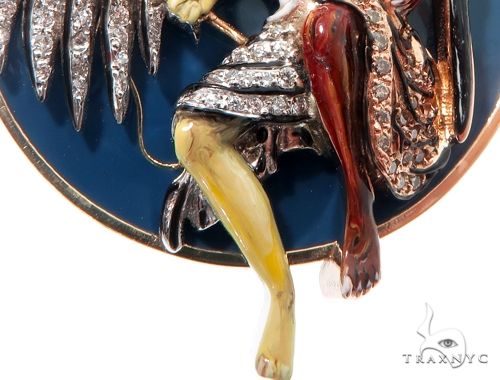 Custom Made Angel and Demon Diamond Pendant 64564 - Image 7