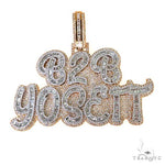 Custom Made B2B Yosett Baguettes Diamond Pendant 67912 - Image 1