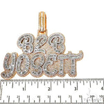 Custom Made B2B Yosett Baguettes Diamond Pendant 67912 - Image 5