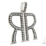 Custom Made Back to Back Mirror 'R' Pendant 65529 - Image 2