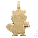 Custom Made Beaver Diamond Pendant 65746 - Image 3
