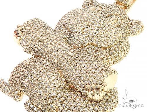 Custom Made Beaver Diamond Pendant 65746 - Image 4