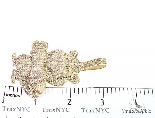 Custom Made Beaver Diamond Pendant 65746 - Image 7