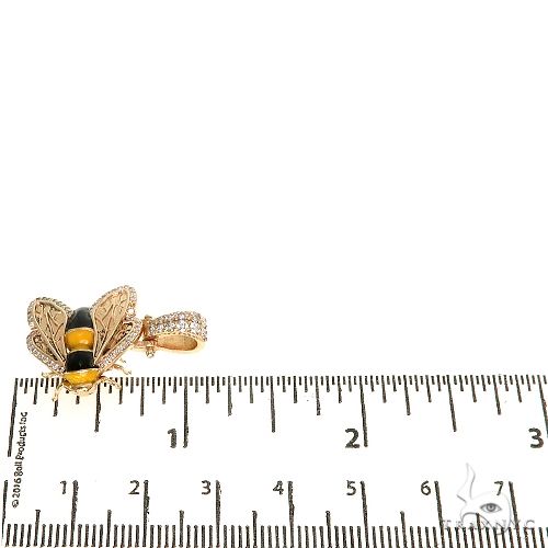 Custom Made Bee Diamond Pendant 67206 - Image 6