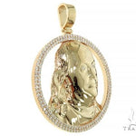 Custom Made Benjamin Franklin Diamond Pendant 66012 - Image 2