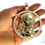 Custom Made Benjamin Franklin Diamond Pendant 66012 - Image 6